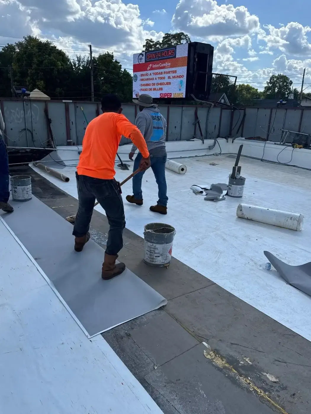 Commercial Roofing in Gosport
